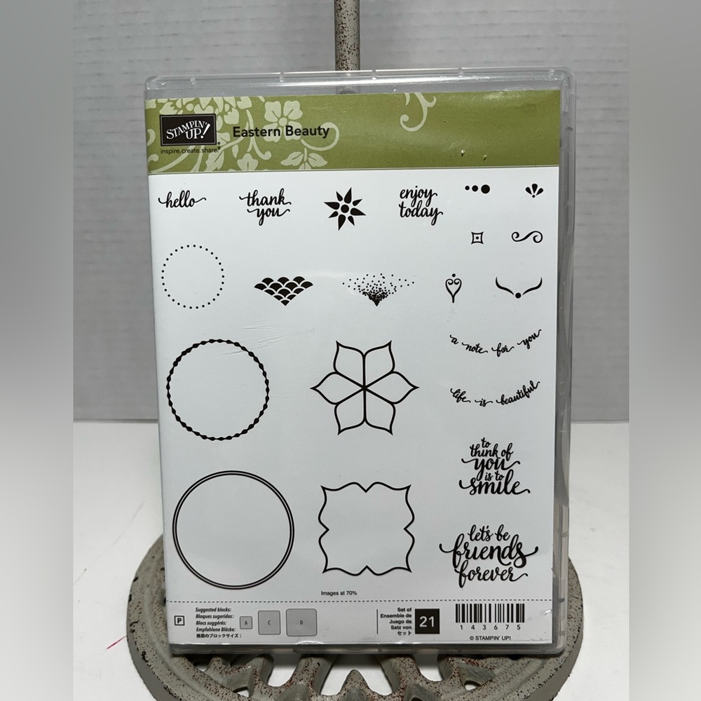 Stampin’ Up! Eastern Beauty Stamp Set and Thinlits Dies